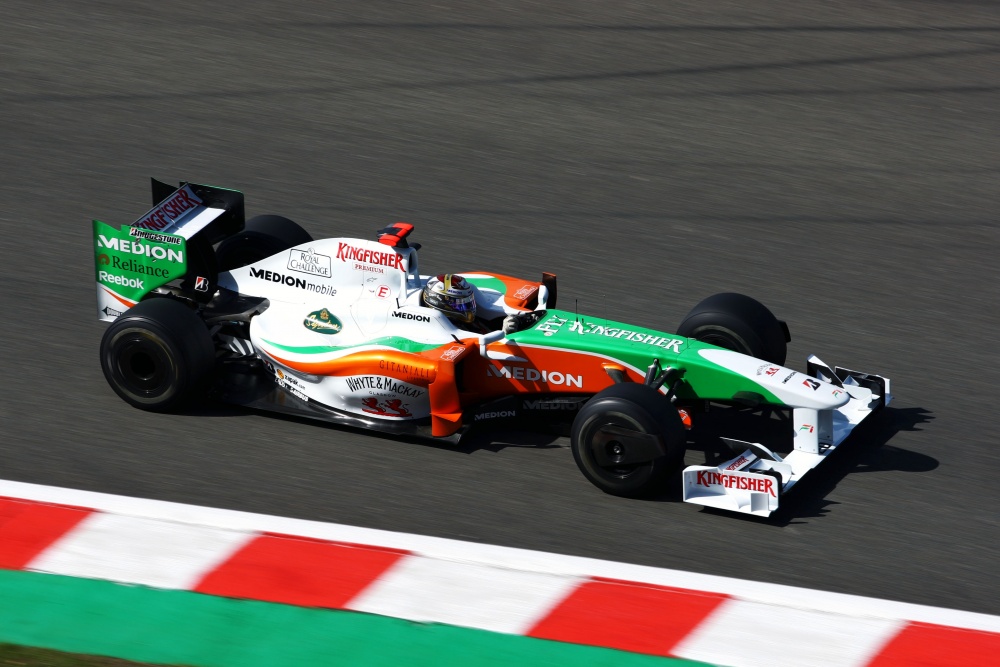 Adrian Sutil - Force India - Force India VJM02 - Mercedes