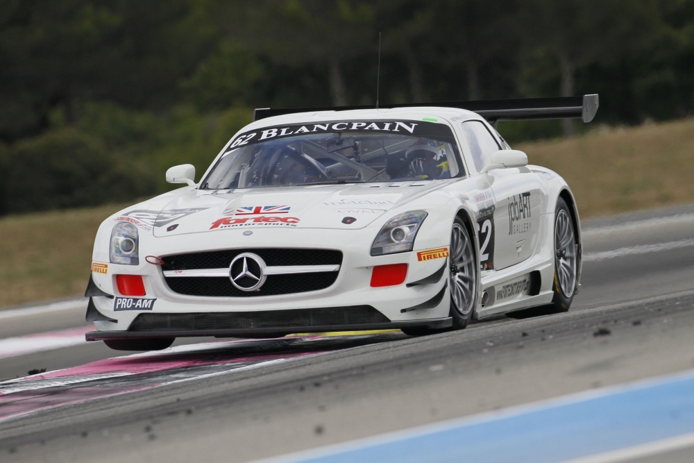 Stephen Jelley - Fortec Motorsport - Mercedes SLS AMG GT3