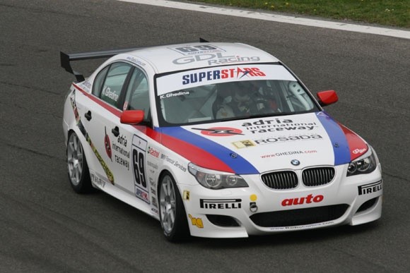 Kristian Ghedina - GDL Racing - BMW 550i (E60)