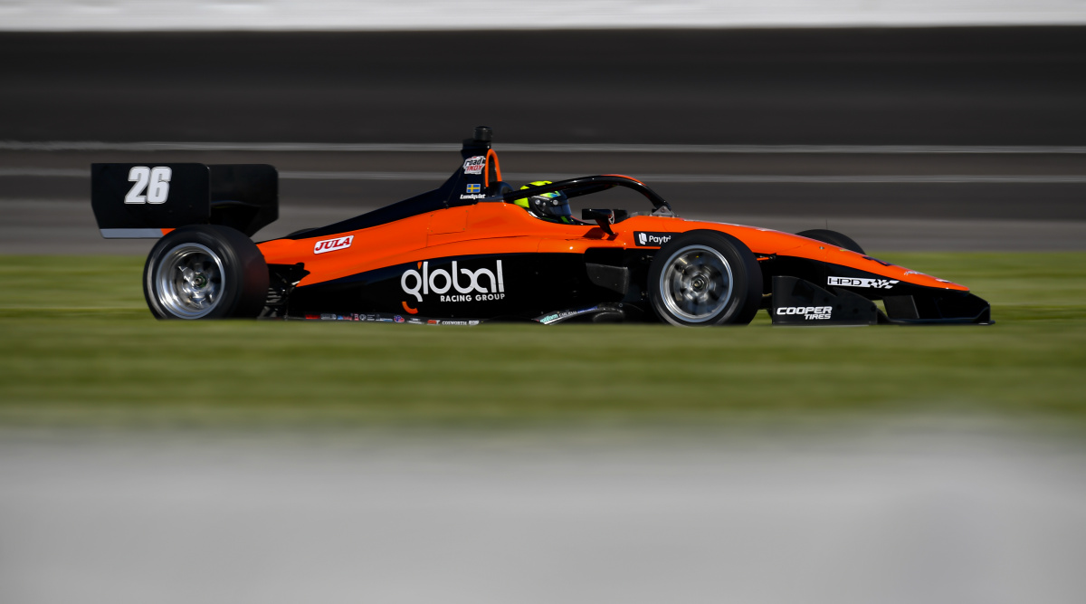 Linus Lundqvist - Global Racing Group - Dallara IL15 - Mazda