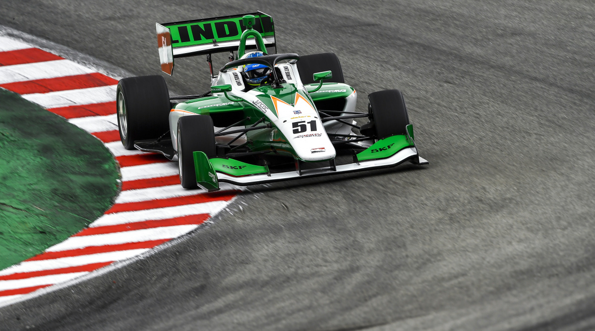 Rasmus Lindh - Juncos Racing - Dallara IL15 - Mazda