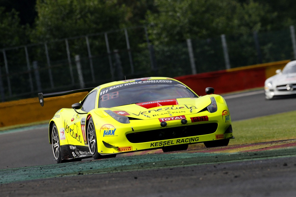 Pablo PaladinoPaolo AndreasiGaetano Ardagna PerezGiuseppe Ciro - Kessel Racing - Ferrari 458 Italia GT3