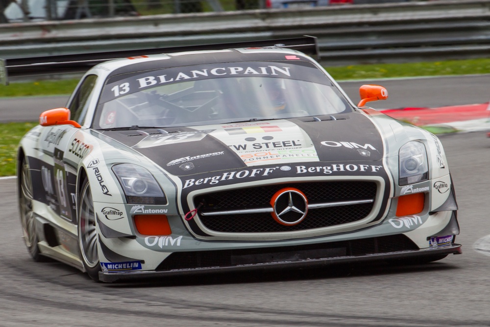 Karl WendlingerKoen WautersAnthony Kumpen - KRK Racing - Mercedes SLS AMG GT3