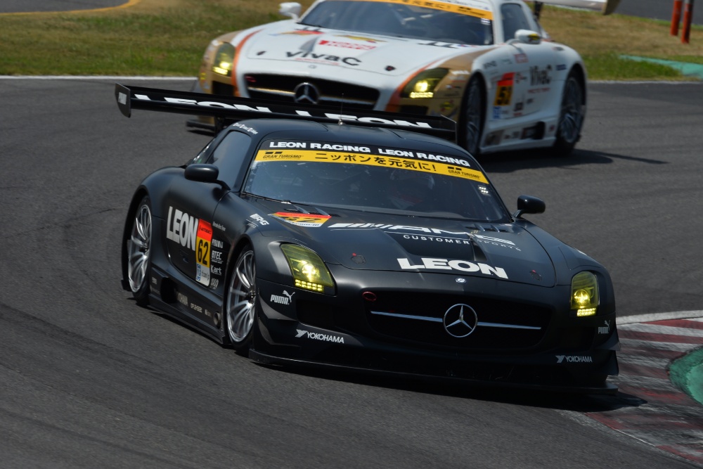 Akihiko Nakaya - K2 Leon Racing - Mercedes SLS AMG GT3