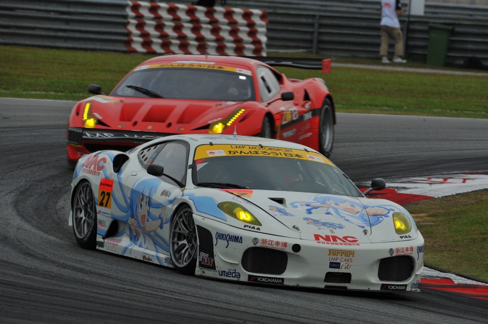 Yutaka YamagishiHideki Yamauchi - LMP Motorsport - Ferrari F430 GT2