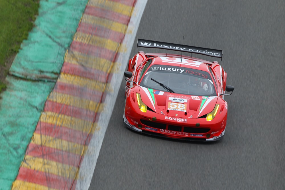 Frankie Montecalvo - Luxury Racing - Ferrari 458 Italia GTC