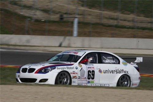 Kristian Ghedina - Movisport - BMW 550i (E60)
