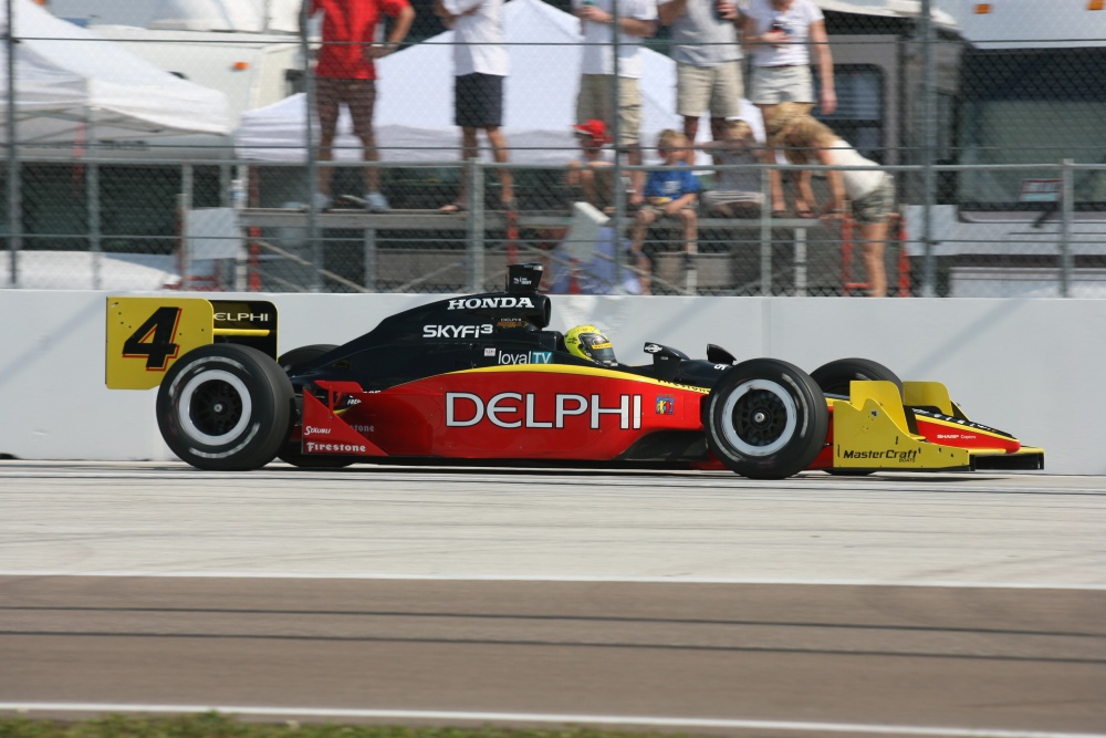 Vitor Meira - Panther Racing - Dallara IR-05 - Honda