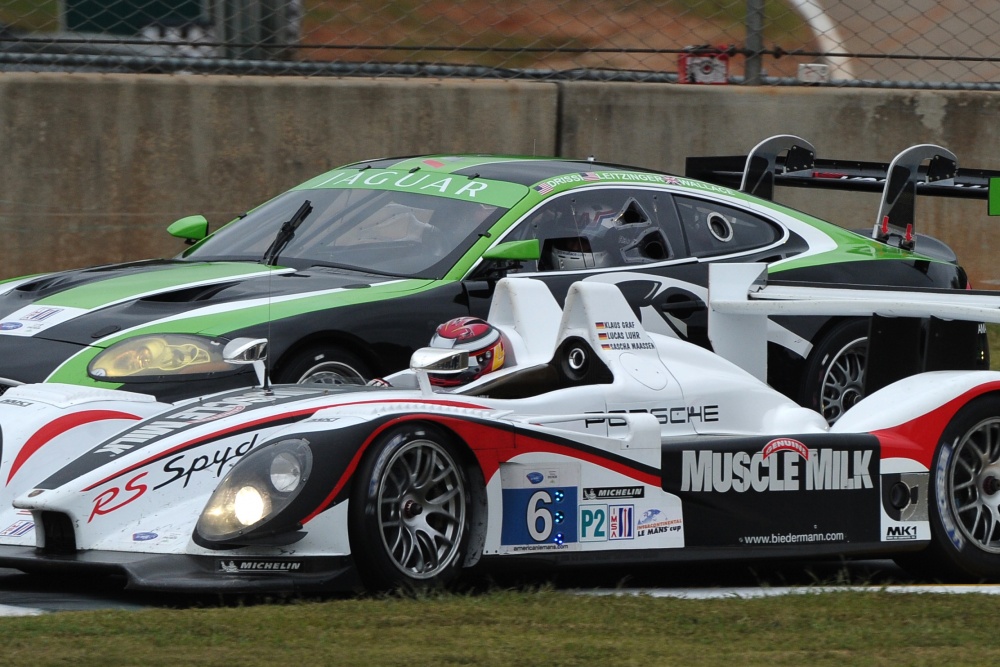 Sascha MaassenLucas Luhr - Pickett Racing - Porsche RS Spyder