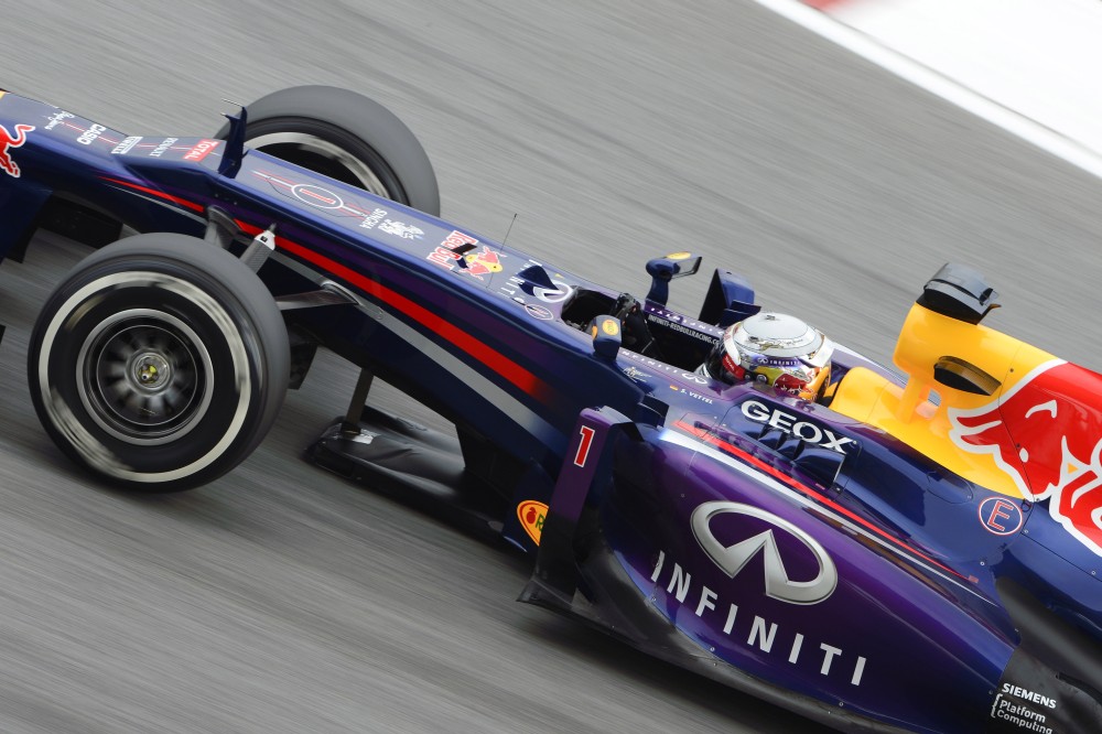 Sebastian Vettel - Red Bull Racing - Red Bull RB9 - Renault