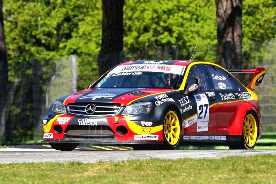 Domenico Caldarola - Roma Racing Team - Mercedes C63 AMG (W204)