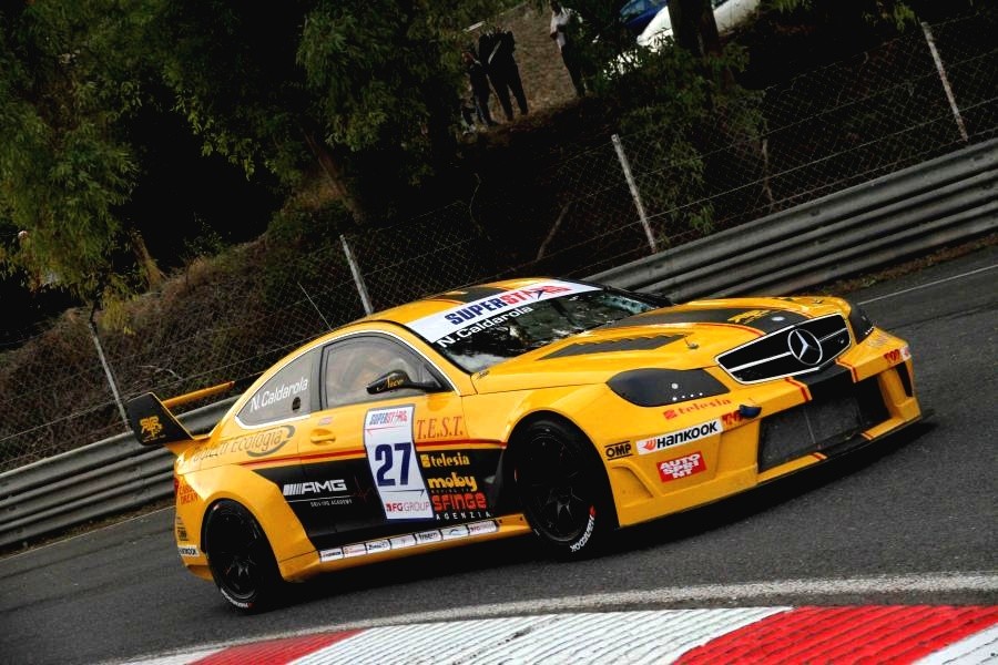 Domenico Caldarola - Roma Racing Team - Mercedes C63 AMG Coupe (C204) 