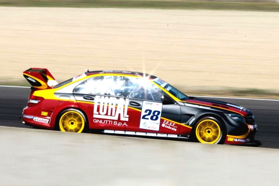 Felice Tedeschi - Roma Racing Team - Mercedes C63 AMG (W204)
