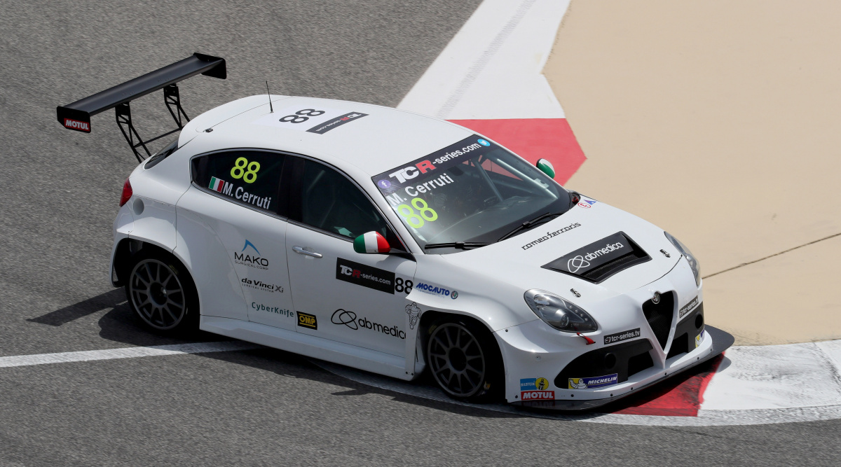 Michela Cerruti - Romeo Ferraris - Alfa Romeo Giulietta QV TCR