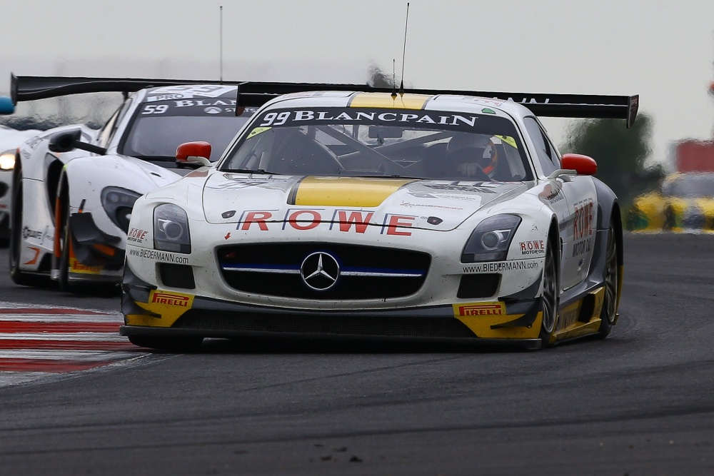 Stef DusseldorpNico BastianKlaus Graf - Rowe Racing - Mercedes SLS AMG GT3