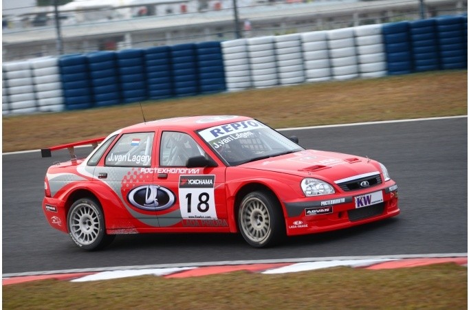 Jaap van Lagen - Russian Bears Motorsport - Lada Priora
