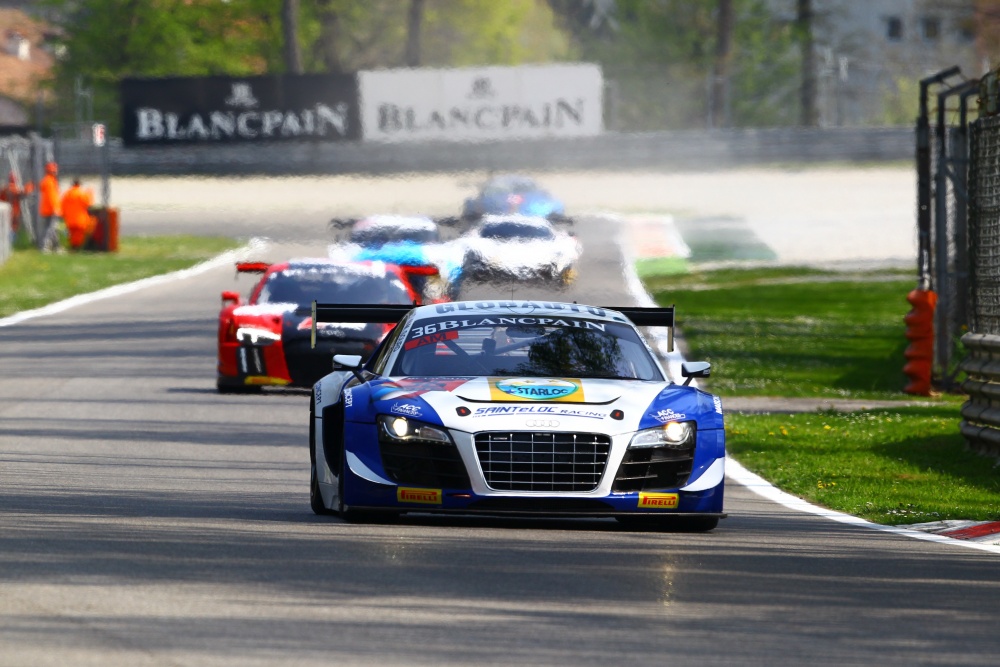 Georges CabannesMarc SourdJean-Paul Buffin - Sainteloc Racing - Audi R8 LMS ultra