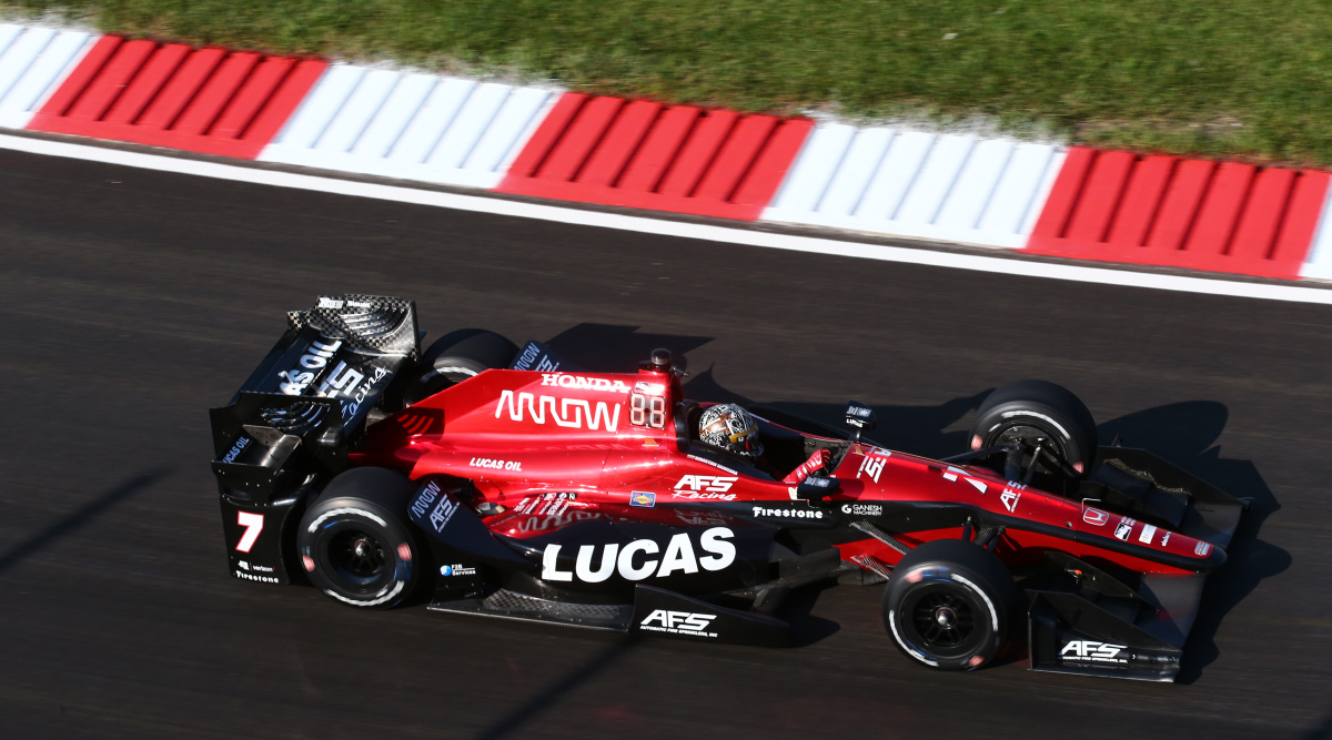 Sebastian Saavedra - Schmidt Peterson Motorsports - Dallara DW12 (MAk) - Honda