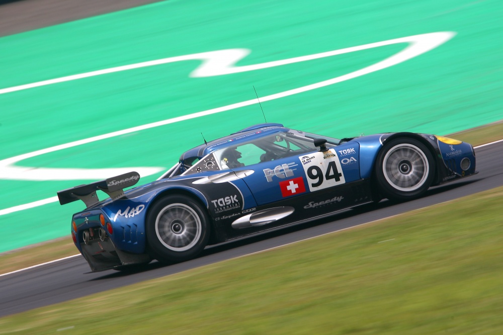 Andrea ChiesaAndrea BelicchiJonny Kane - Speedy Racing Team - Spyker C8 Spyder GT2R