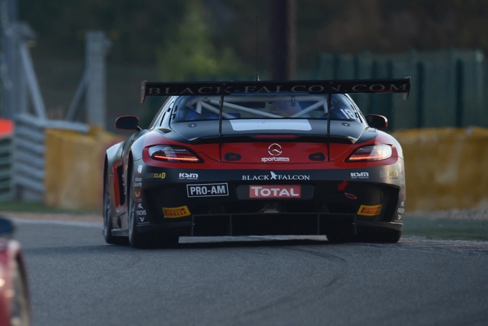 Saud Al FaisalChristian BrackeRichard Muscat - Team Black Falcon - Mercedes SLS AMG GT3