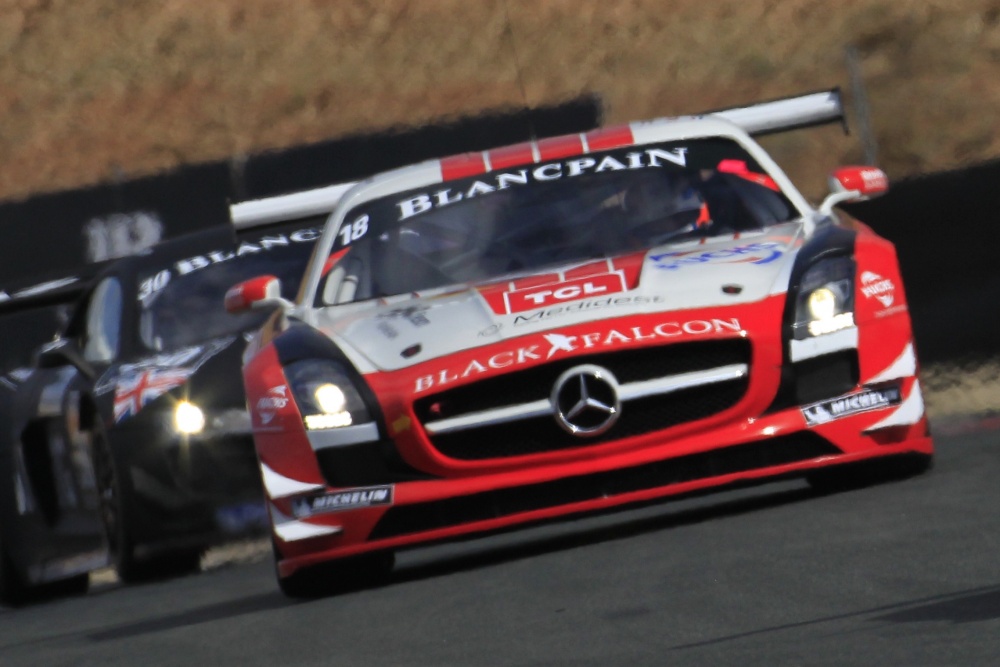 Dominik Baumann - Team Black Falcon - Mercedes SLS AMG GT3