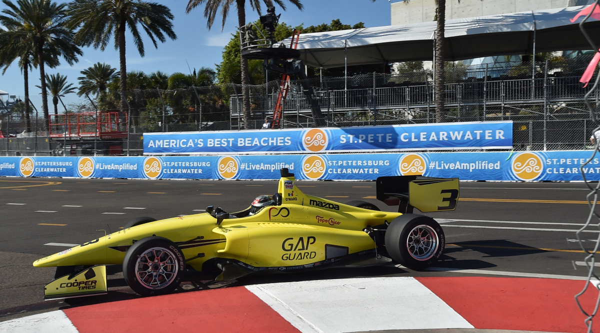 Patricio O'Ward - Team Pelfrey - Dallara IL15 - Mazda