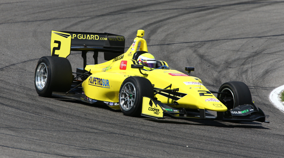 Juan Piedrahita - Team Pelfrey - Dallara IL15 - Mazda