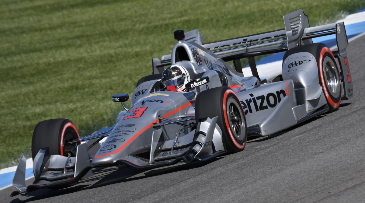 Helio Castroneves - Team Penske - Dallara DW12 (MAk) - Chevrolet