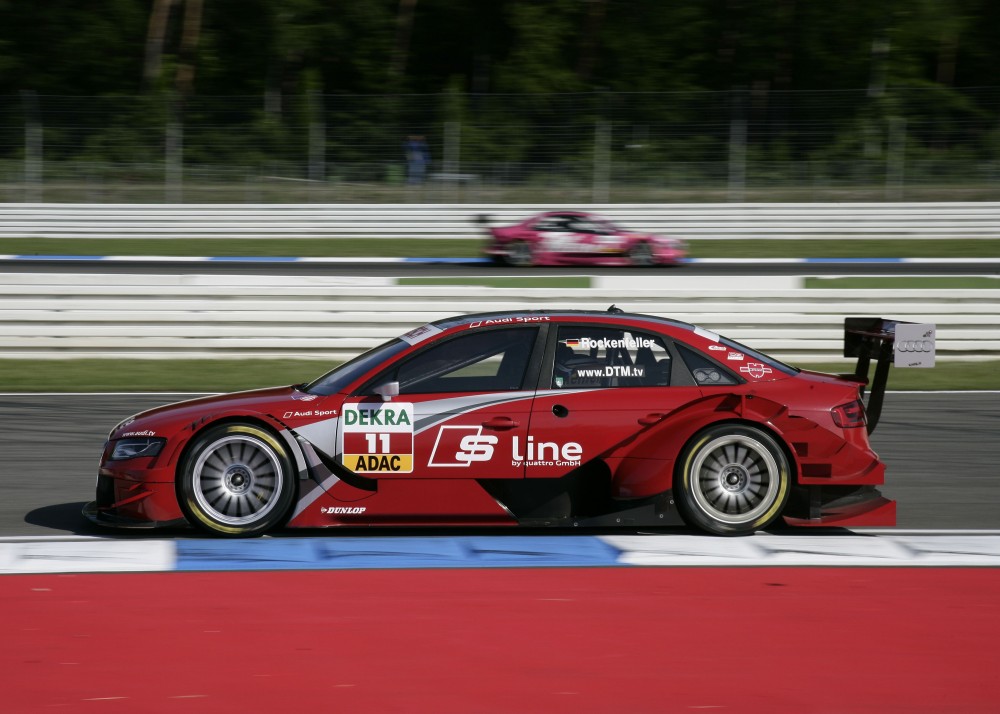 Mike Rockenfeller - Team Rosberg - Audi A4 DTM (2008)