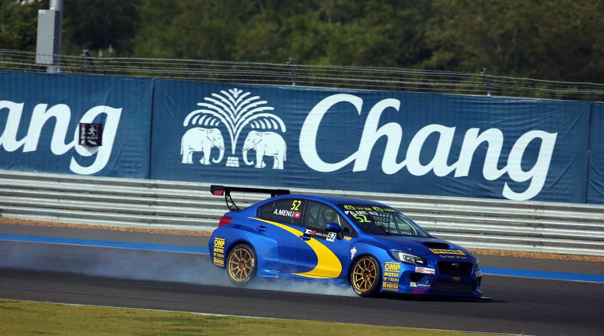 Alain Menu - Top Run Racing - Subaru Impreza STi TCR