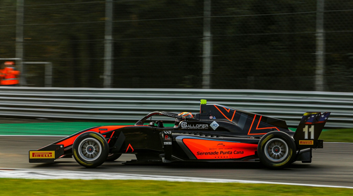 Alessandro Jose Famularo - Van Amersfoort Racing - Tatuus F3 T-318 - Alfa Romeo