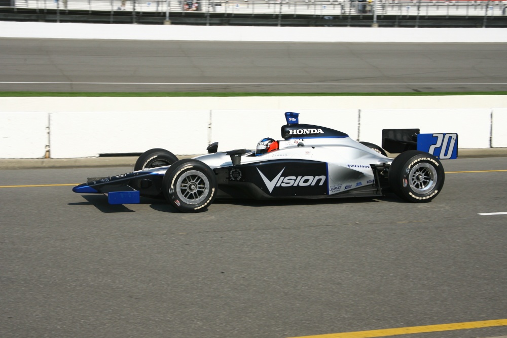 2006 Ed Carpenter Vision Racing Honda Dallara Indy Car postcard 