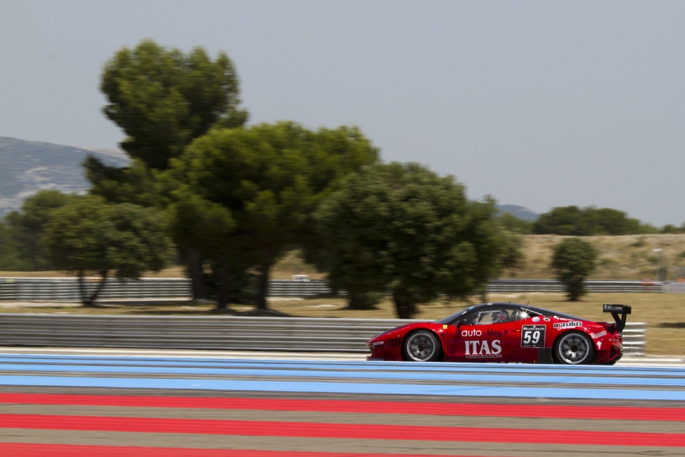 Alessandro BonettiAndrea BarlesiJay Palmer - Vita4One Team Italy - Ferrari 458 Italia GT3
