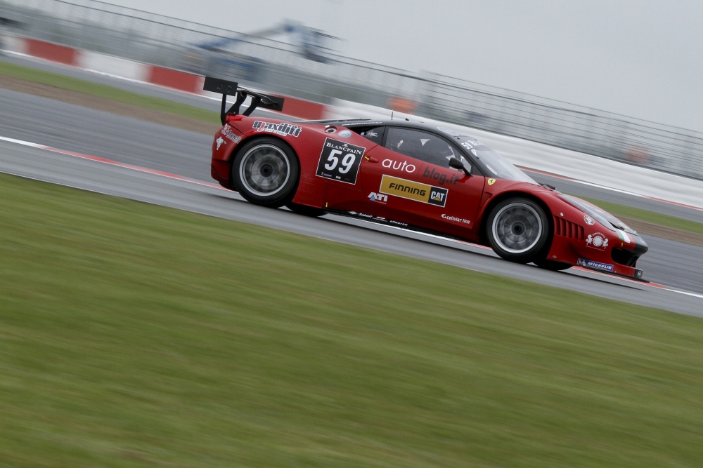 Andrea CeccatoMichael LyonsJosh Wakefield - Vita4One Team Italy - Ferrari 458 Italia GT3