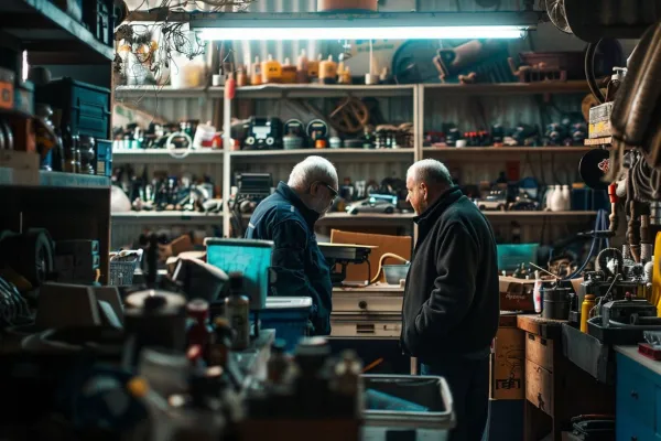 Darf man Ersatzteile zur Autowerkstatt mitbringen?