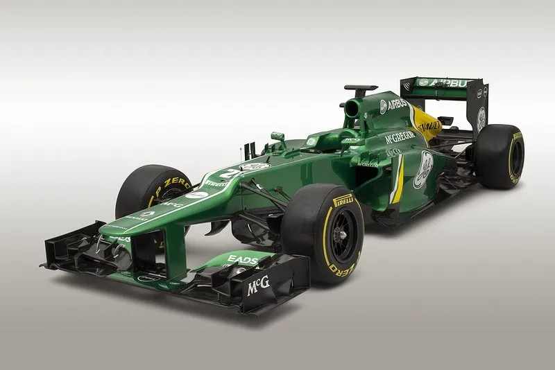 The new Caterham CT03