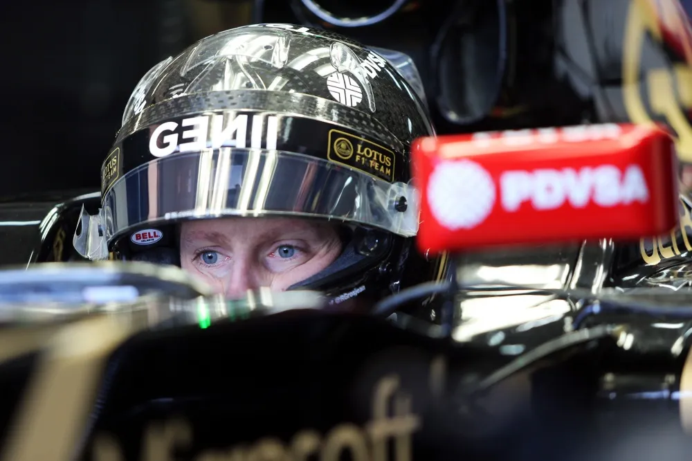 Romain Grosjean was the fastest of testing in Barcelona