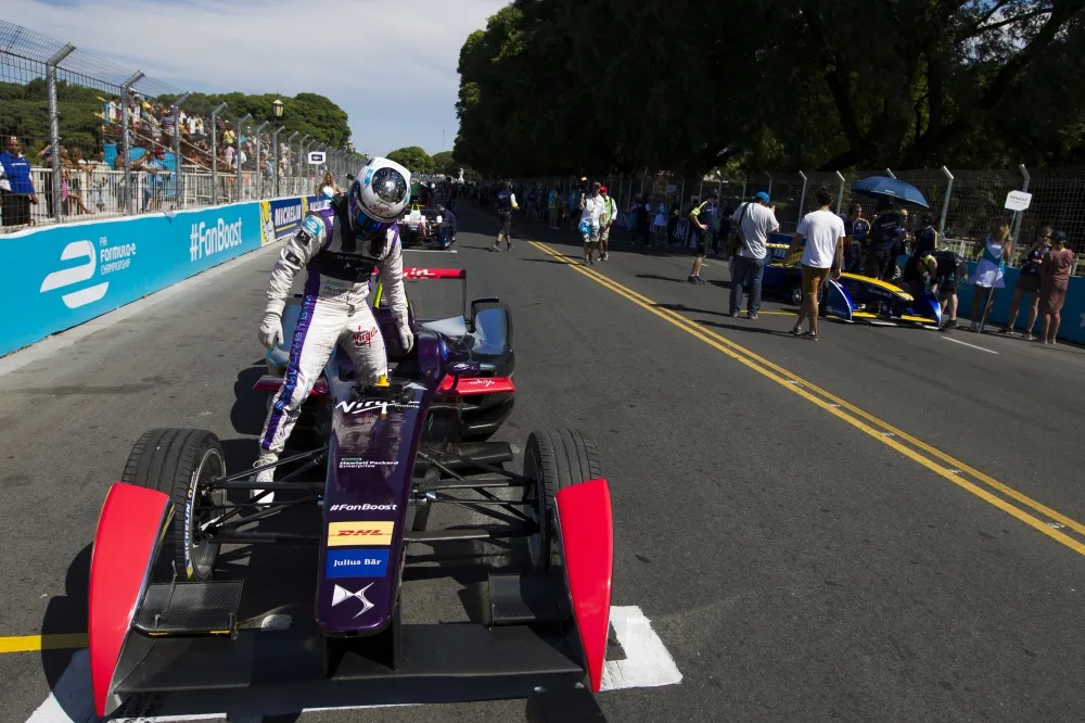 Sam Bird on pole position