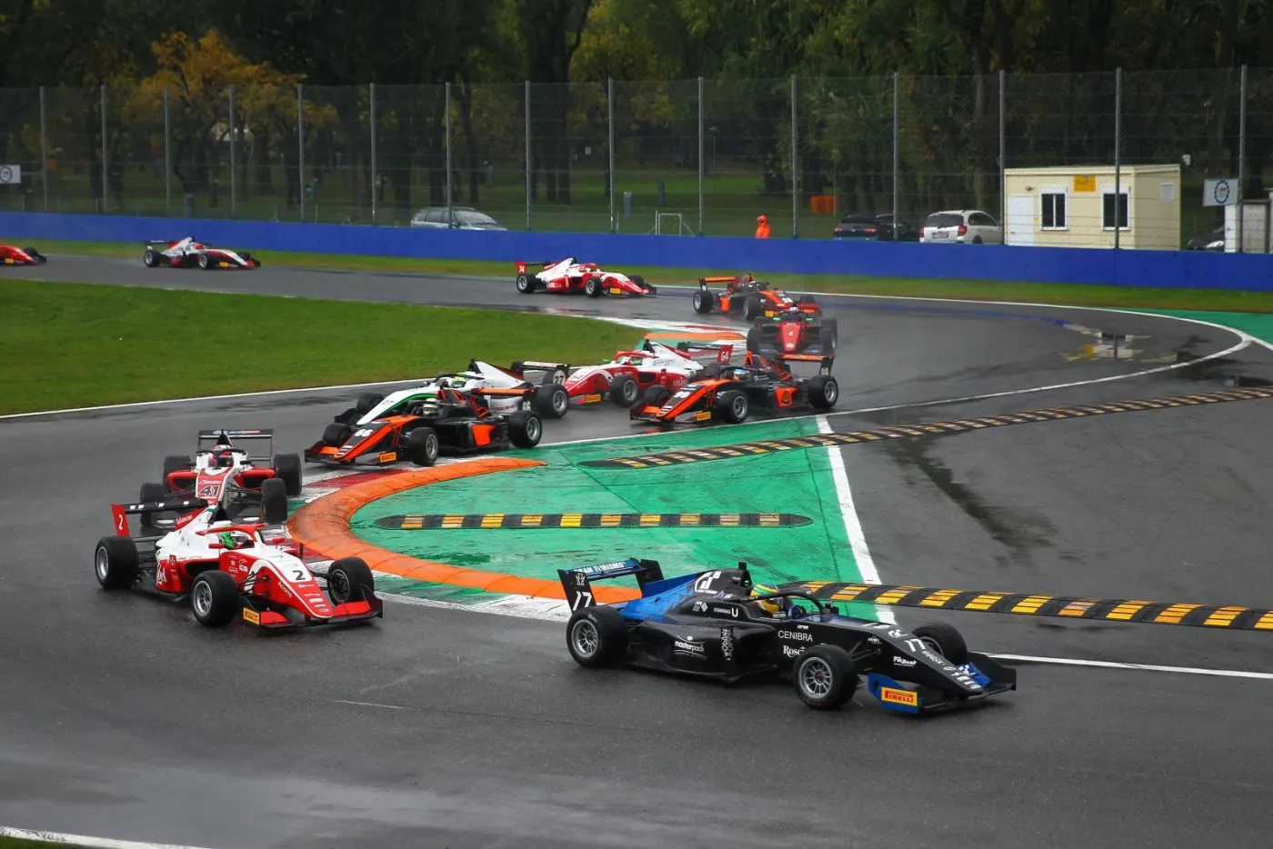 Start of Race 1 on Saturday