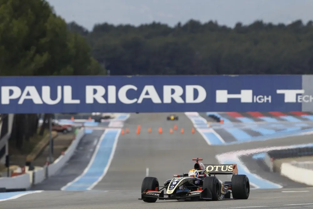Formula Renault Worldseries testing at Paul Ricard - here Marco Sorensen