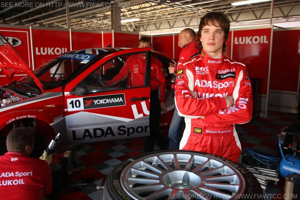 new pilot at Lada: Mikhail Kozlovskiy