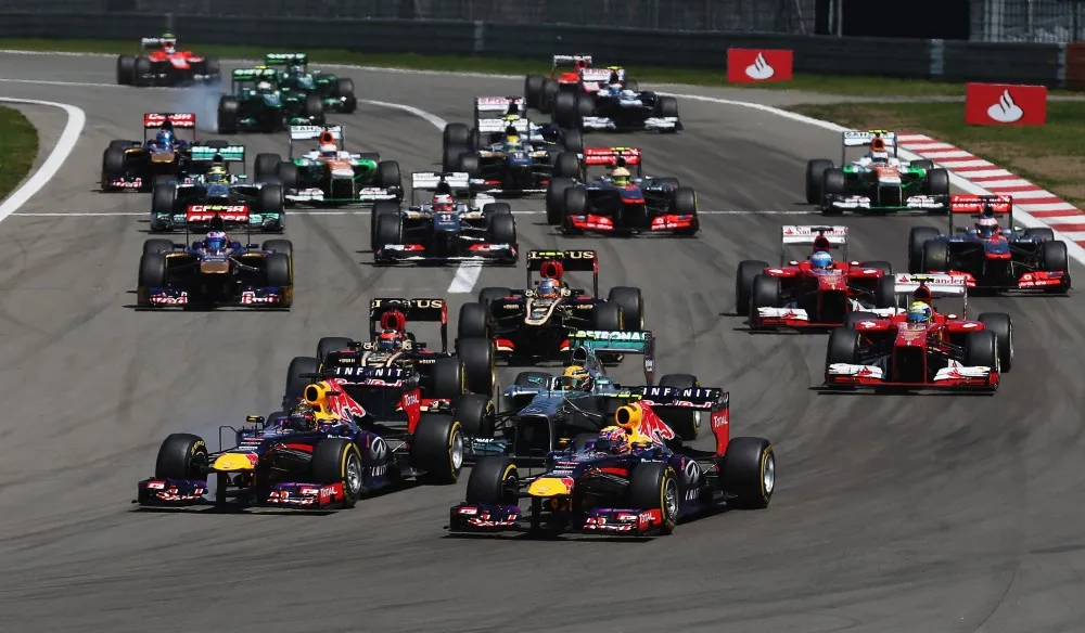 Red Bulls are leading at the start