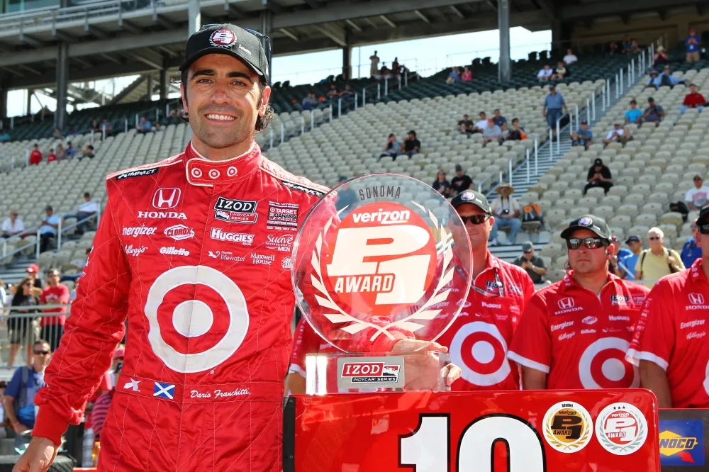 Pole Position for Dario Franchitti
