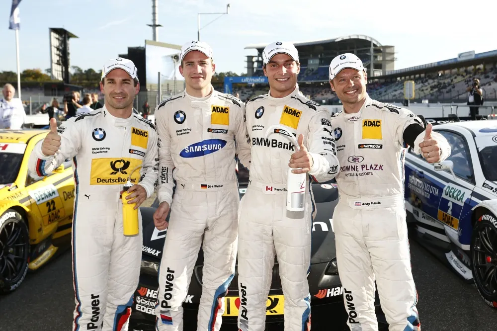 They dominated the qualification: Places 1 to 4 and 6 for BMW drivers