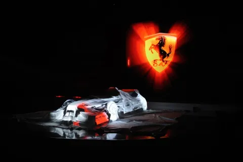 Big show for the presentation of the Ferrari F138