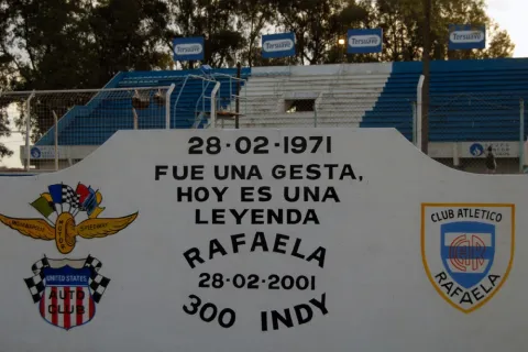 Oval with infield: Rafaela has a long tradition