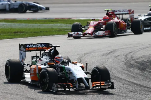 Once again, strong race of Nico Hulkenberg: 10 points for Force India