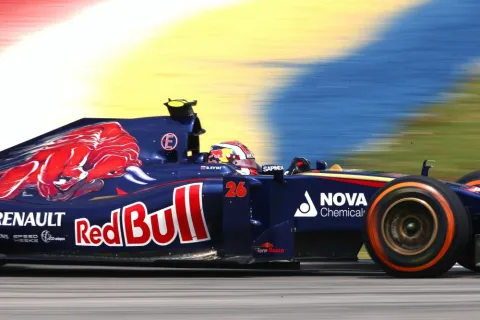 Newcomer Daniil Kvyat: Again scored a point