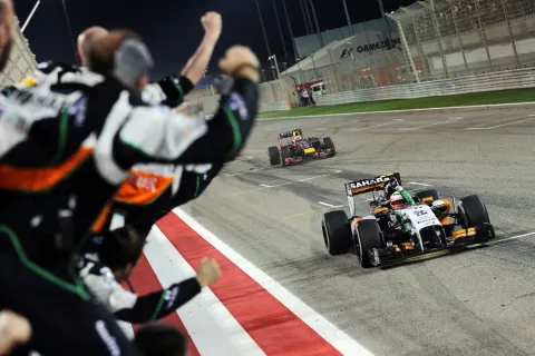 Sergio Perez brings home a podium for Force India