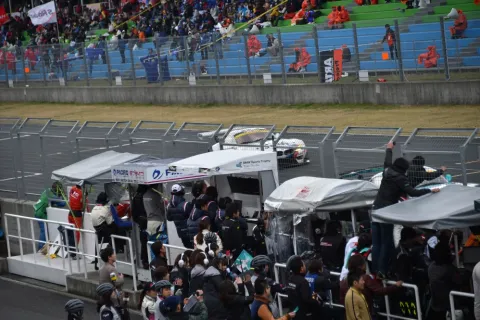Jörg Müller: With Seiji Ara second in the GT300 class